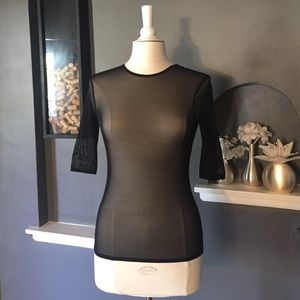 COPY - Cynthia Rowley Mesh Top